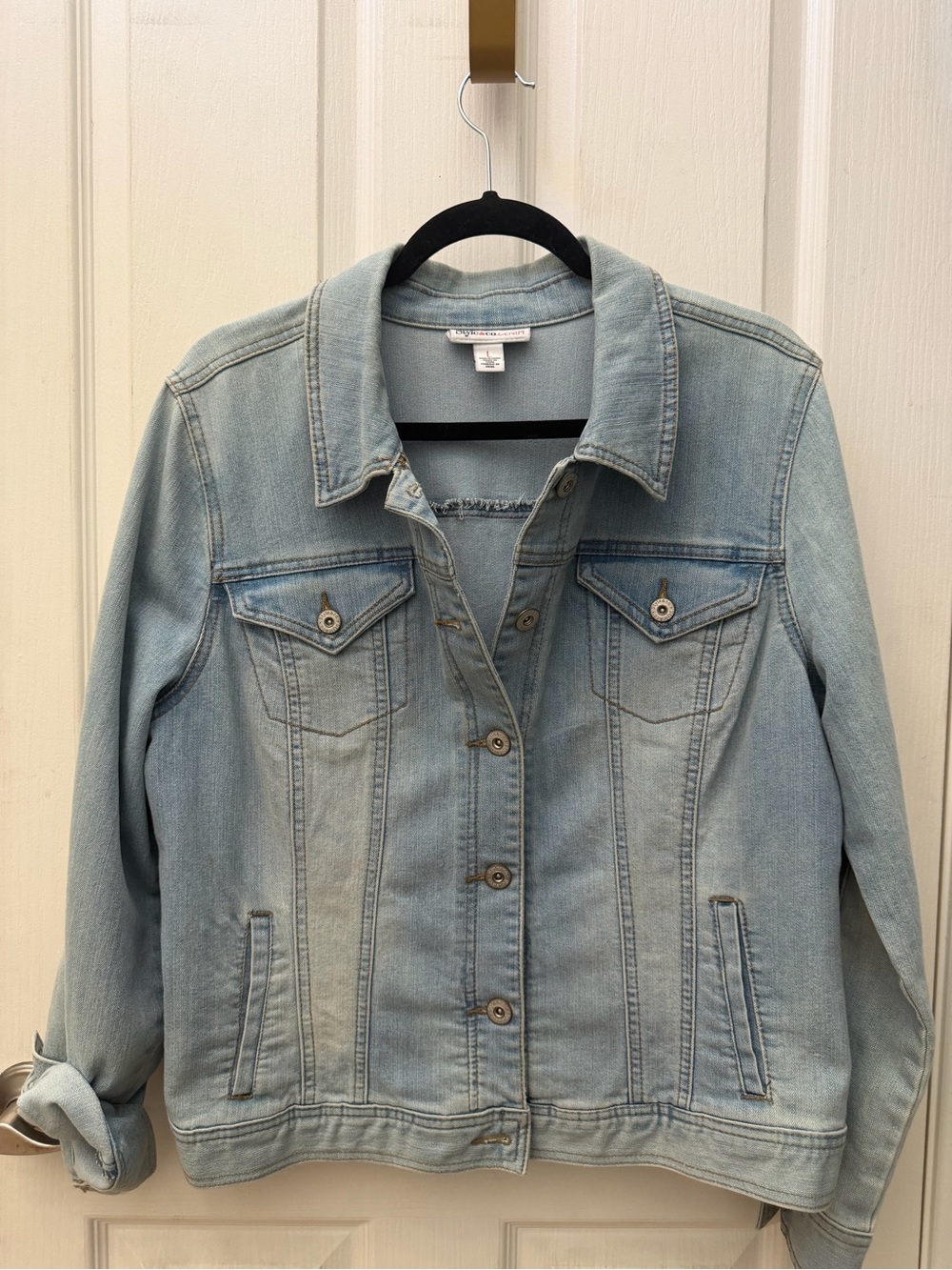Style & Co. Light Blue Denim Jacket